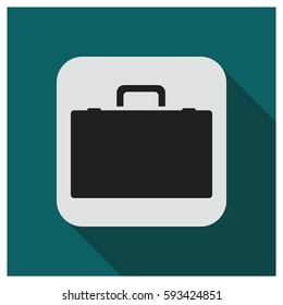 Business bag vector icon