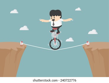 Business balancing on the rope 