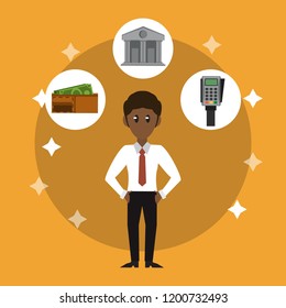 Business bankers cartoon