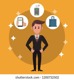 Business bankers cartoon