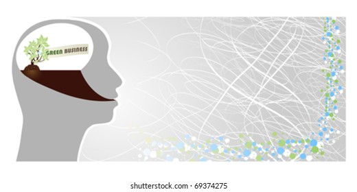 Geschäftsbanner