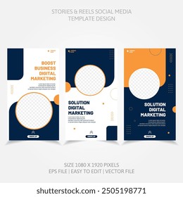 business banner abstract background. social media post stories and website promotion.