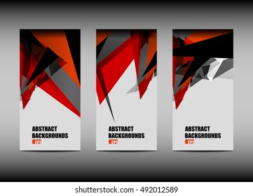 Business Banner Abstract Backgrounds, vector illustration