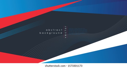 Business banner background. Trendy banner on colorful backdrop. Abstract flyer design background.