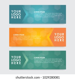 Business Banner Background Vector Illustration