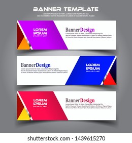 Business banner background.modern template design.vector illustration