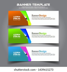 Business banner background.modern template design.vector illustration