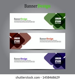 Business banner background.modern template design.vector illustration