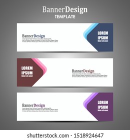Business banner background.modern template design.vector illustration