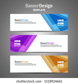 Business banner background.modern template design.vector illustration