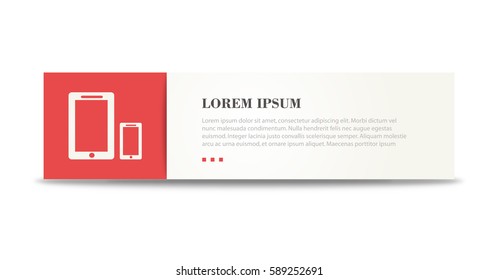 Business Banner. brochure. Corporate Design Business Banner, Minimalistic Banner, flyer