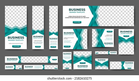 Business banner design web template Set, Horizontal header web banner. White and purple cover header background for website design, Social Media Cover ads banner, flyer, invitation card