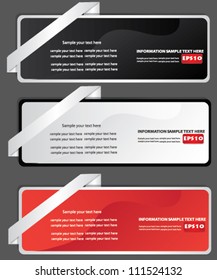Business banner design,Vector