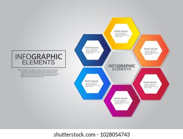 Business banner info infographic information illustration vector step elements education number file form plan project chart design diagram timeline template icon data organization color