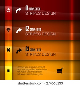 Business banner for infographic, web design, apps. Vector design elements.