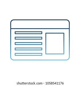 business banner information empty template