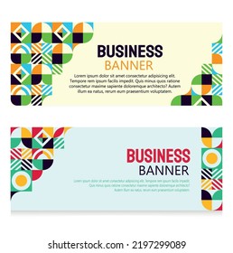 banner comercial con patrones,ilustración vectorial