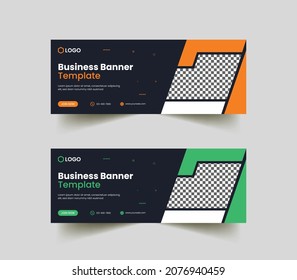 Business Banner Professional  Social Media Post Facebook Cover Design