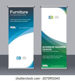 Business Banner Roll up Set Standard Banner Vorlage Modernes Banner.
