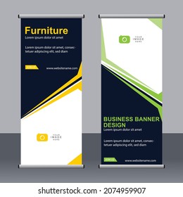 Business Banner Roll up Set Standard Banner Vorlage Modernes Banner.