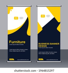 Business banner roll up set,standee banner template,Modern banner.