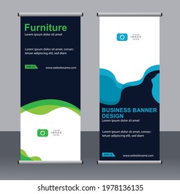 Business banner roll up set,standee banner template,Modern banner.