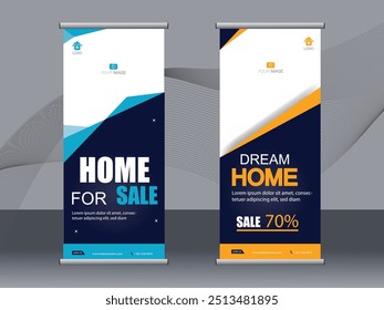 Business banner roll up set,standee banner template,Modern banner.