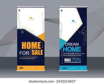 Business banner roll up set,standee banner template,Modern banner.