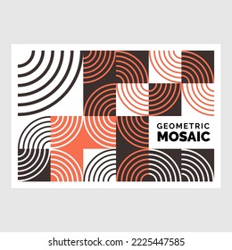 Business Banner Set template design geometric shapes