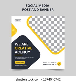 Business Banner For Social Media Post
