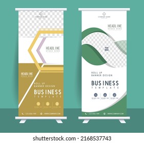 Business banner templates elegant checkered  vertical design