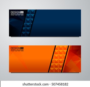 business banners background, vector illustration