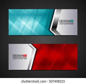 business banners background, vector illustration