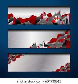 Business Banners Design for web, vector illustration