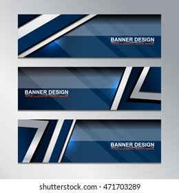 Business Banners Template Design, vector illustration