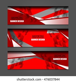 Business Banners Template Design, vector illustration