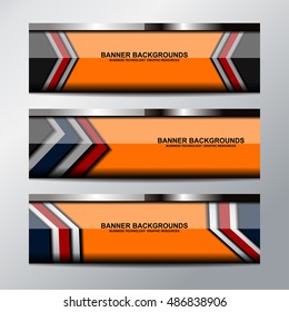 Business Banners Template Design, vector illustration