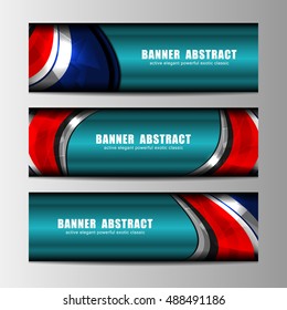 Business Banners Template Design, vector illustration