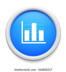 business bar chart graphic icon
