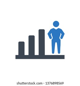 Business bar chart report