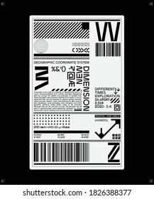 Business barcodes and QR codes vector set