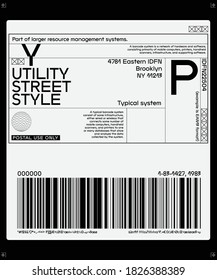 Business barcodes and QR codes vector set