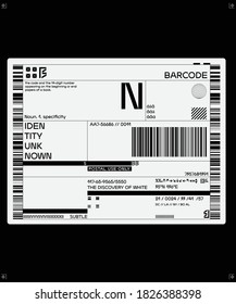 Business barcodes and QR codes vector set
