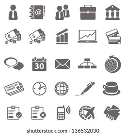 Business basic icons