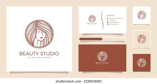 Business and beauty card template