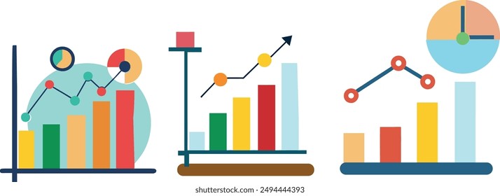 business benchmarking vector illustration .