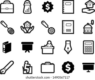 Business best vector icon set