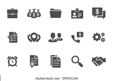 business black icons