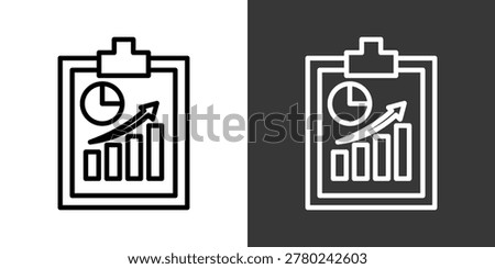 Business Black And White Icon Set Collection Pack Vector Illustration