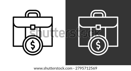 Business Black And White Multiple Style Icon Set Collection Pack Vector Illustration